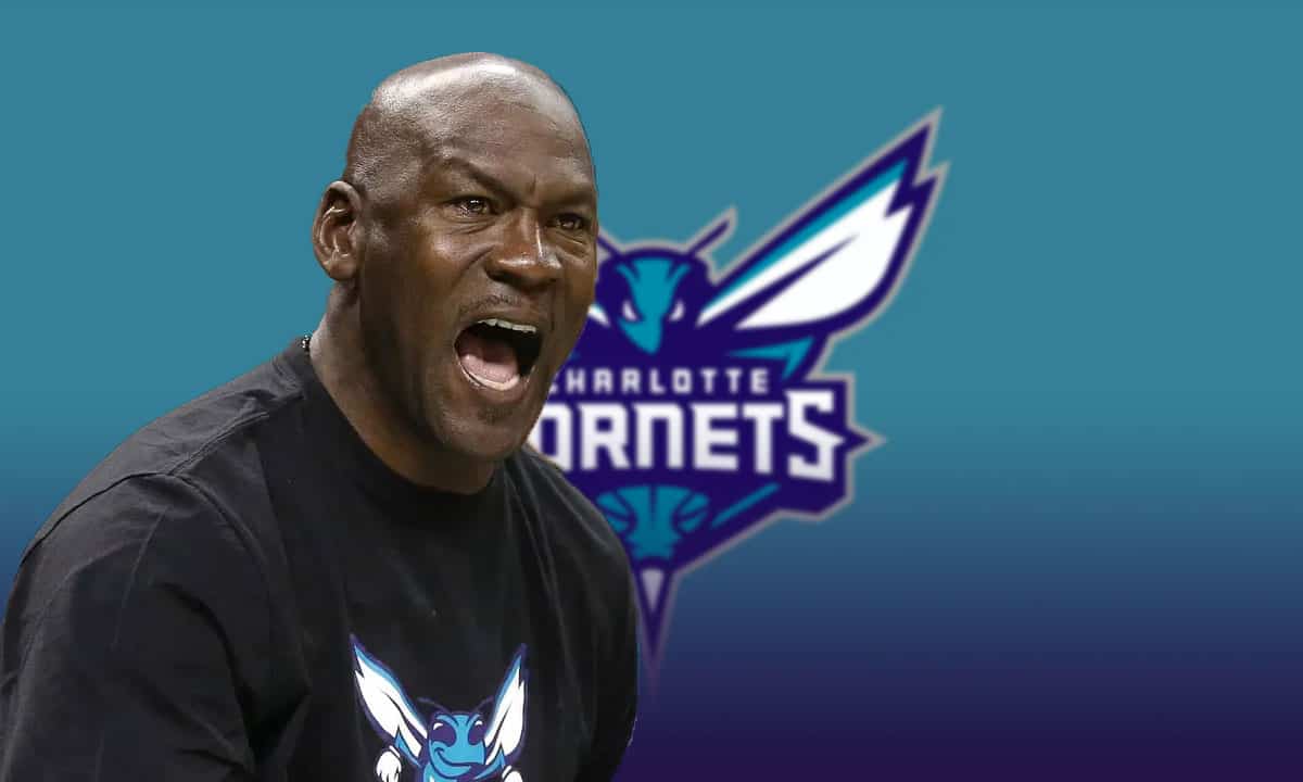Imagen relacionada con los Hornets y Jordan